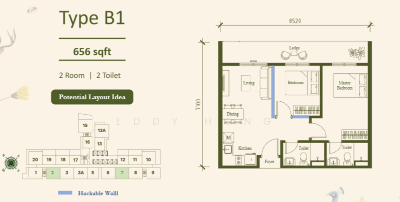 Servis Apartment untuk Dijual di Arte Star - Eddy Hong - PropertyGuru.com.my