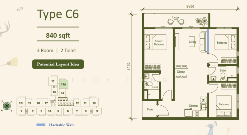 Servis Apartment untuk Dijual di Arte Star - Eddy Hong - PropertyGuru.com.my