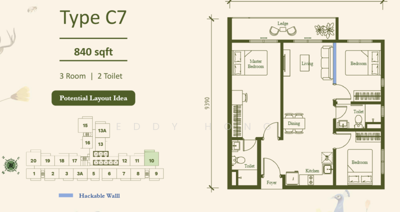 Servis Apartment untuk Dijual di Arte Star - Eddy Hong - PropertyGuru.com.my