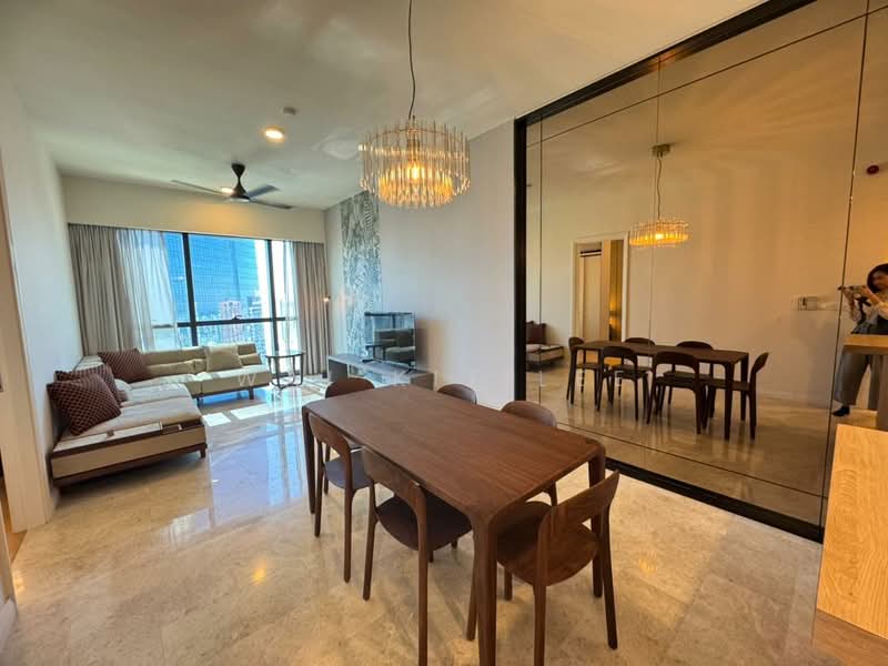 Service Residence for Rent at TRX Residences - Wai Kit Lee - Living Room - PropertyGuru.com.my