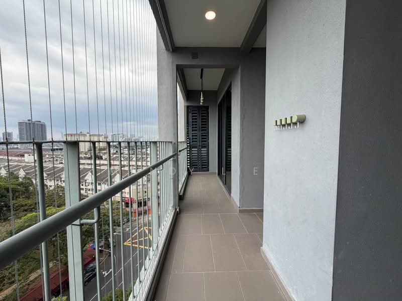 Servis Apartment untuk Disewa di Fortune Centra - Mandy Liew - Balcony - PropertyGuru.com.my