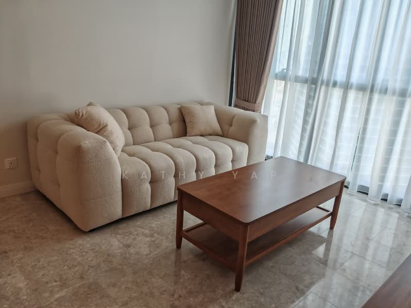 Service Residence for Rent at TRX Residences - Kathy Yap - Living Room - PropertyGuru.com.my