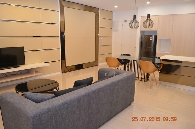 Servis Apartment untuk Dijual di Eve Suite / NZX Square - Ivan Kok - Living Room - PropertyGuru.com.my