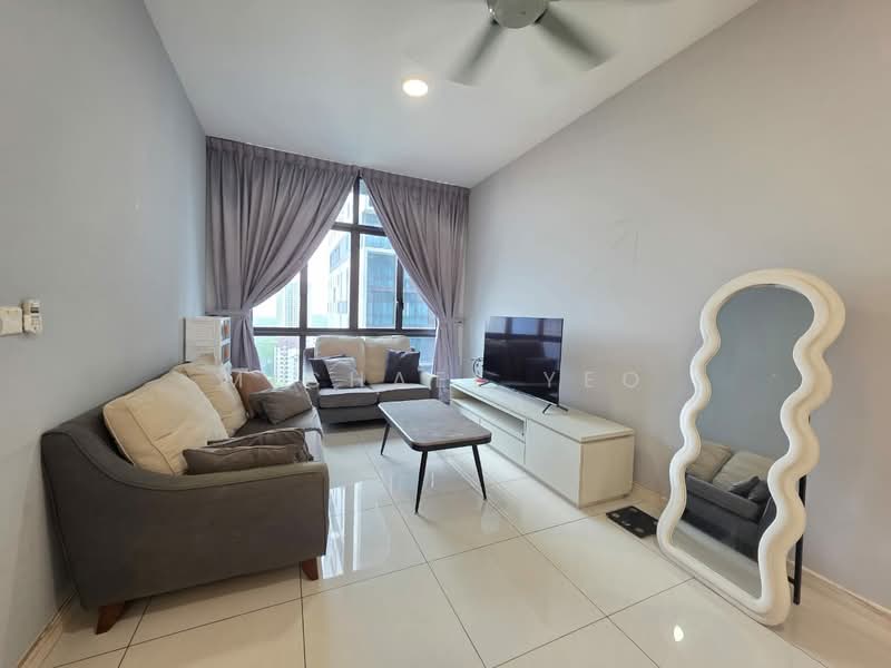 Servis Apartment untuk Disewa di Setia Sky 88 - Michael Yeo - Living Room - PropertyGuru.com.my