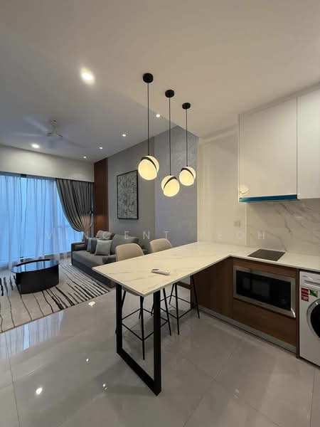 Service Residence for Rent at Core Residence @ TRX - Vincent Yeoh - Living Room - PropertyGuru.com.my