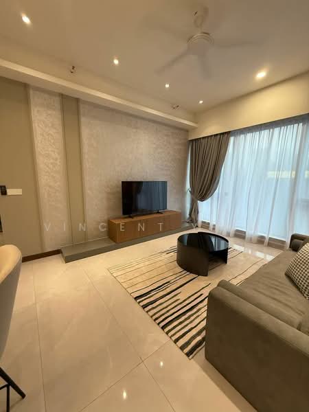 Service Residence for Rent at Core Residence @ TRX - Vincent Yeoh - Living Room - PropertyGuru.com.my