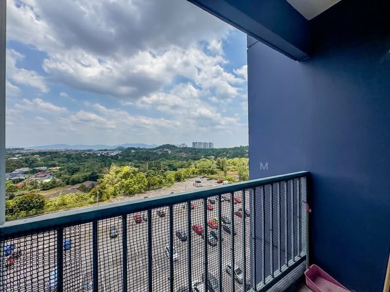 Pangsapuri untuk Dijual di D'Kristal - Arif Halim - Balcony - PropertyGuru.com.my