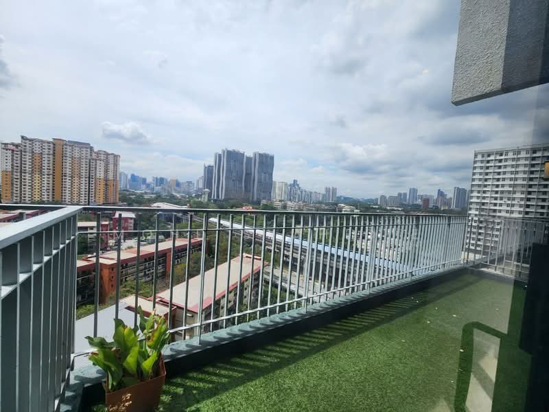 Servis Apartment untuk Disewa di Sky Meridien - Mohd Syahidie - Balcony - PropertyGuru.com.my