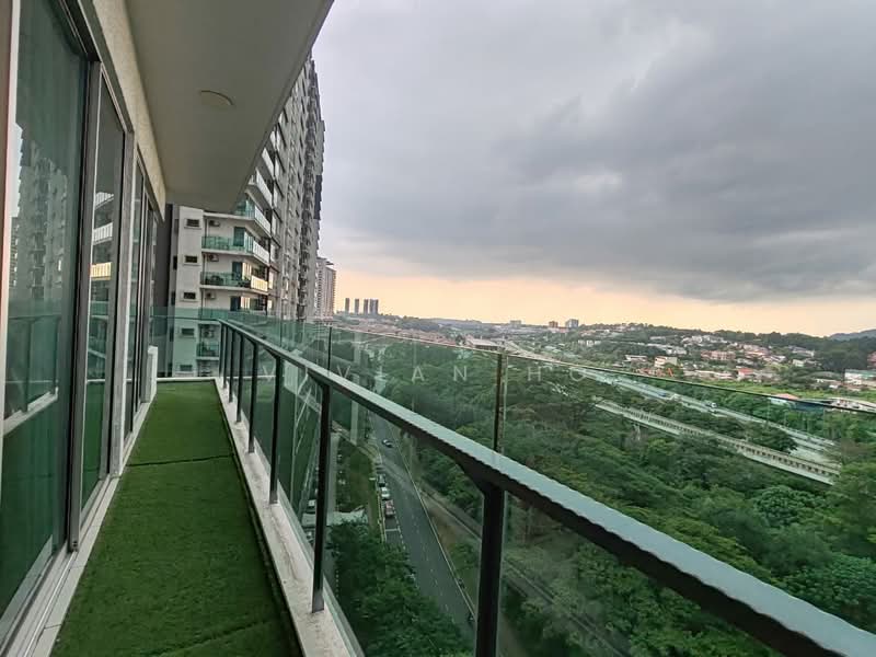 Service Residence for Sale at The Zizz @ Damansara North - Vivian Ho - Balcony - PropertyGuru.com.my