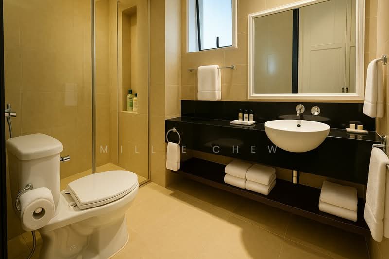 Kondominium untuk Dijual di Quayside Seafront Resort Condominiums - Millie Chew - Bathroom - PropertyGuru.com.my