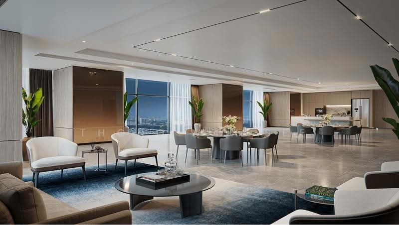 Condominium for Rent at Crown Residences @ Pavilion Damansara Heights - Thong Wan See - Living Room - PropertyGuru.com.my