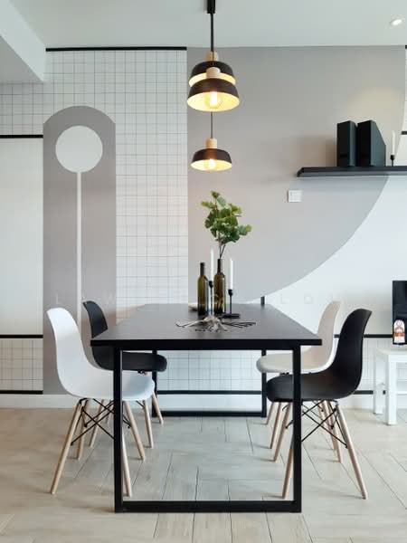 Service Residence for Rent at Mossaz @ Empire City - Lawrence Loh - Dining Room - PropertyGuru.com.my