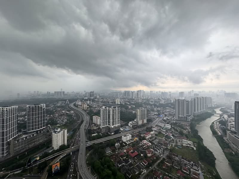 Service Residence for Rent at Southpoint Residences - Ashley Foo - Actual View from Balcony - PropertyGuru.com.my