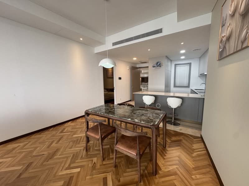 Service Residence for Rent at Southpoint Residences - Ashley Foo - Dining & Kitchen Area - PropertyGuru.com.my