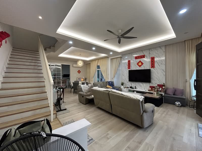 2-storey Terraced House for Sale in Nusa Sentral (Iskandar Puteri (Nusajaya)) - Crystal Tan - Living Room - PropertyGuru.com.my
