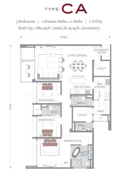 Service Residence for Sale at Jendela Residences - Sarah Tan - PropertyGuru.com.my