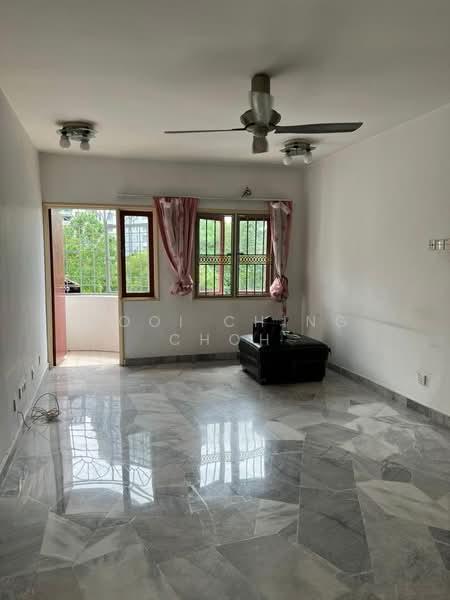 Flat for Sale at Taman Sungai Besi - Pooi Ching Choh - Living Room - PropertyGuru.com.my