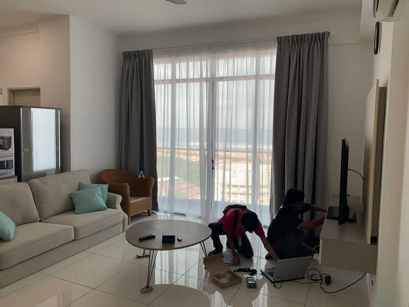 Kondominium untuk Dijual di City Residence - Amy Tan - Living Room - PropertyGuru.com.my
