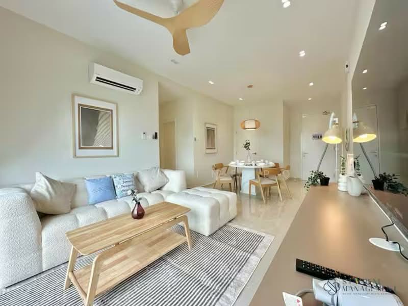 Kondominium untuk Dijual di SKS Pavillion Residences - Christine Poh - Living Room - PropertyGuru.com.my