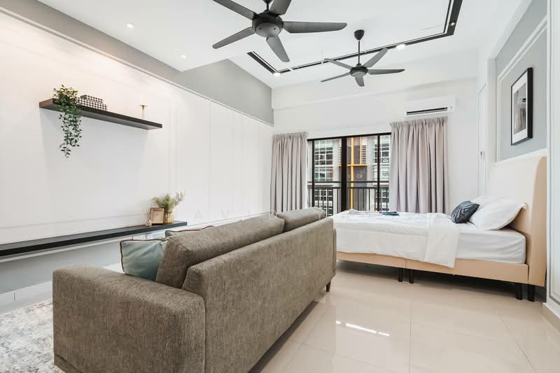 Servis Apartment untuk Disewa di Boulevard 51 - David Yap - Living Room - PropertyGuru.com.my