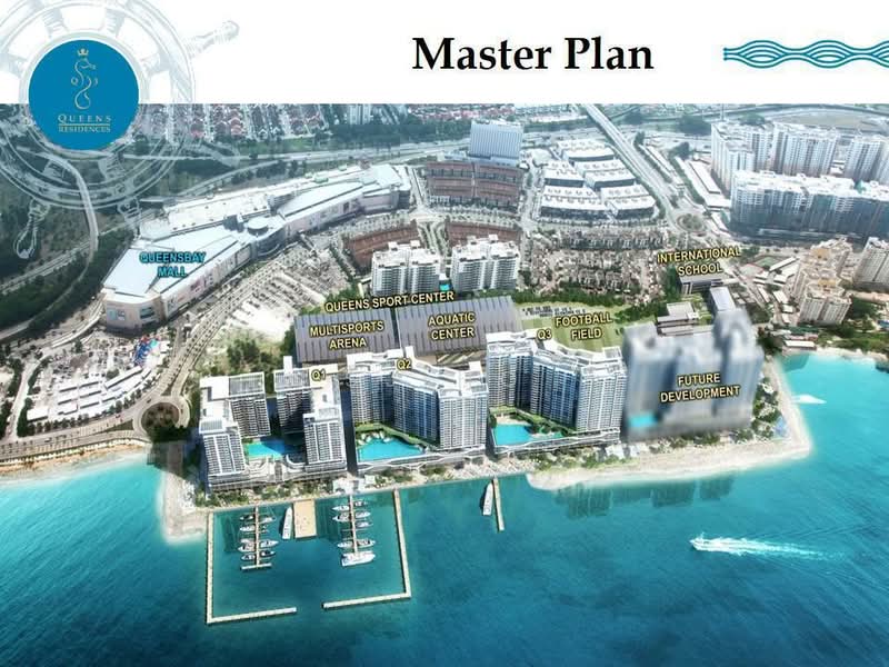 Kondominium untuk Dijual di Queens Residences Q3 @ Queens Waterfront - SJ Ho - PropertyGuru.com.my