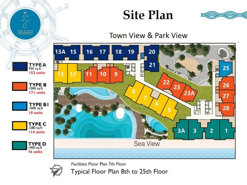 Kondominium untuk Dijual di Queens Residences Q3 @ Queens Waterfront - SJ Ho - PropertyGuru.com.my