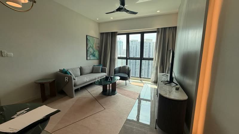 Service Residence for Rent at Ooak Suites @ Kiara 163 - Rinna Khoo - Living Room - PropertyGuru.com.my