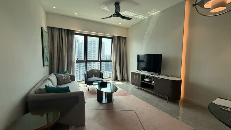 Service Residence for Rent at Ooak Suites @ Kiara 163 - Rinna Khoo - Living Room - PropertyGuru.com.my