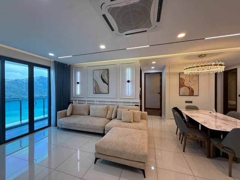 Condominium for Rent at Queens Residences Q2 @ Queens Waterfront - Minggie . - Living Room - PropertyGuru.com.my