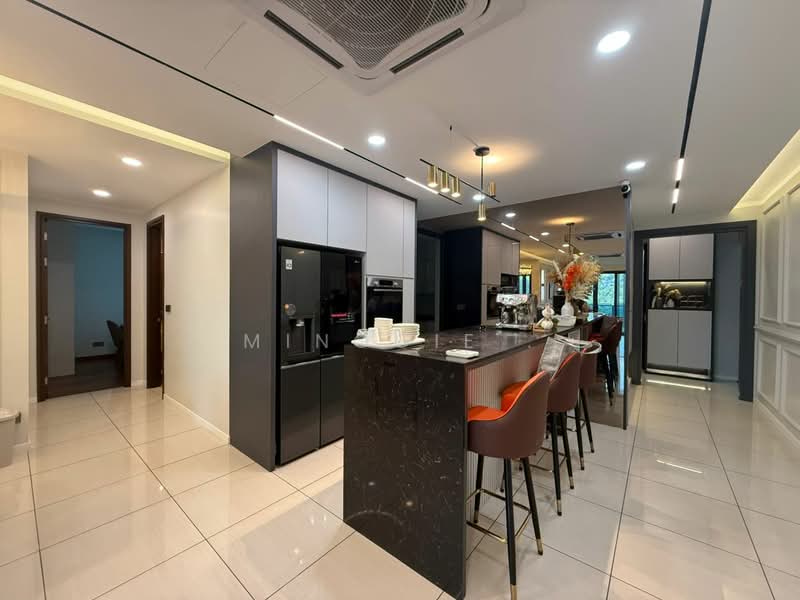 Condominium for Rent at Queens Residences Q2 @ Queens Waterfront - Minggie . - Kitchen - PropertyGuru.com.my