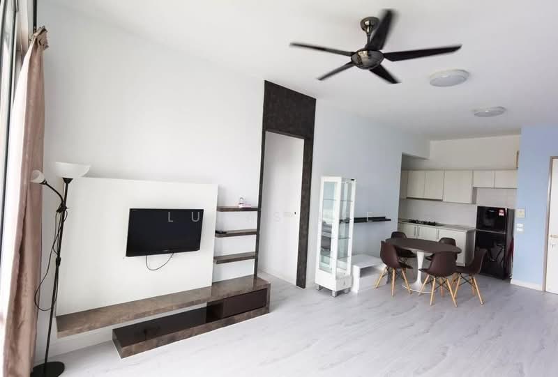Servis Apartment untuk Dijual di Greenfield Regency - Lucas Lee - Living Room - PropertyGuru.com.my