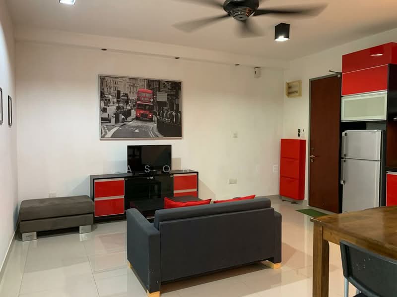 Servis Apartment untuk Disewa di Ritze Perdana 2 - Jason Chee - Living Room - PropertyGuru.com.my