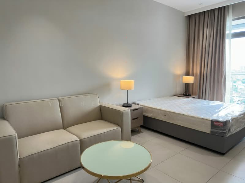 Service Residence for Rent at Dorsett Waterfront Subang - Yu Heng Chong - Living Room - PropertyGuru.com.my