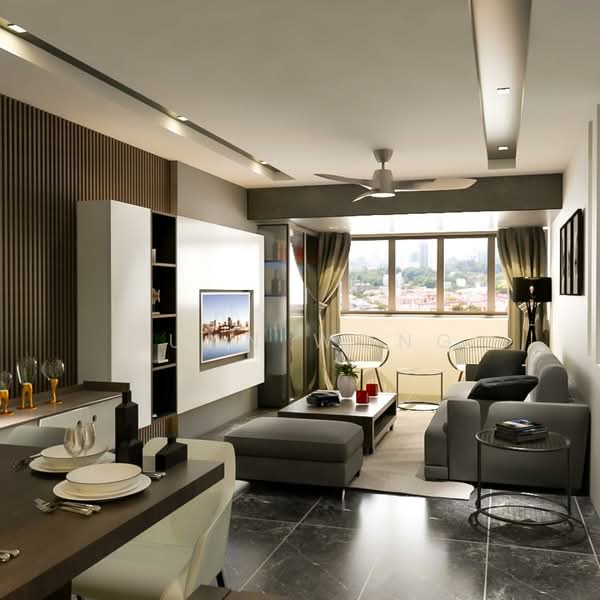 Service Residence for Rent at Arte Plus - Junn Wong - Living Room - PropertyGuru.com.my