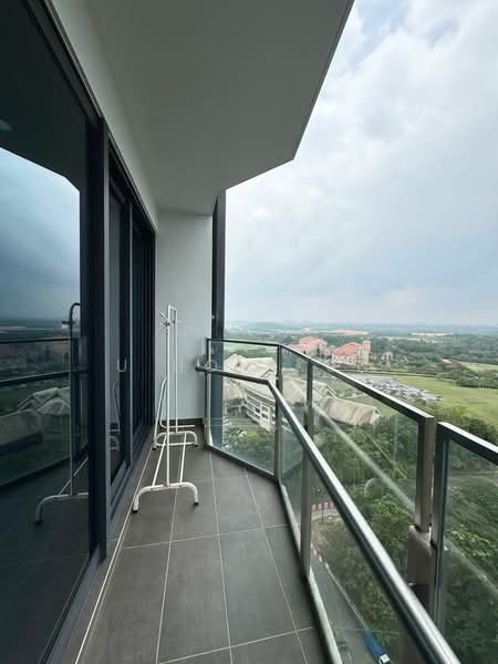 Servis Apartment untuk Disewa di Almas - U Hon Kun - Balcony - PropertyGuru.com.my