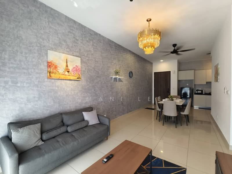 Service Residence for Sale at Twin Tower Residence - Aamani Lee - Living Room - PropertyGuru.com.my