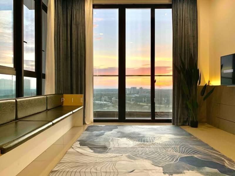 Servis Apartment untuk Dijual di D'Pristine - Pierre Chin - Living Room - PropertyGuru.com.my