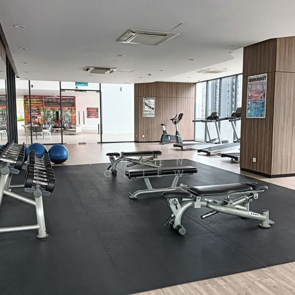 Servis Apartment untuk Disewa di Serviced Residence @ Fera Residence @ The Quartz WM - Vincent Chiew - Gym - PropertyGuru.com.my