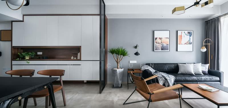 Service Residence for Sale at Kensho Residence - Wei Chuen Pua - Living Room - PropertyGuru.com.my