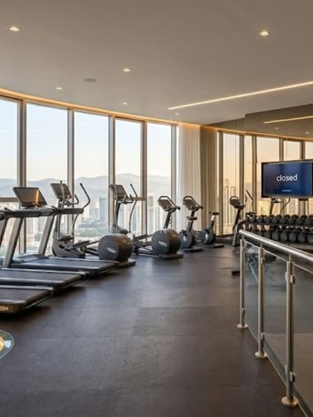 Servis Apartment untuk Dijual di Tuan Straits Residency - Austin Lim - Gym - PropertyGuru.com.my