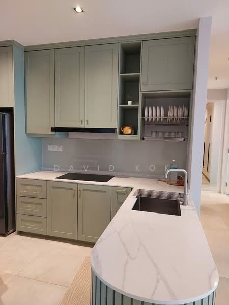 Service Residence for Rent at Lumi Tropicana - David Kok - Kitchen - PropertyGuru.com.my