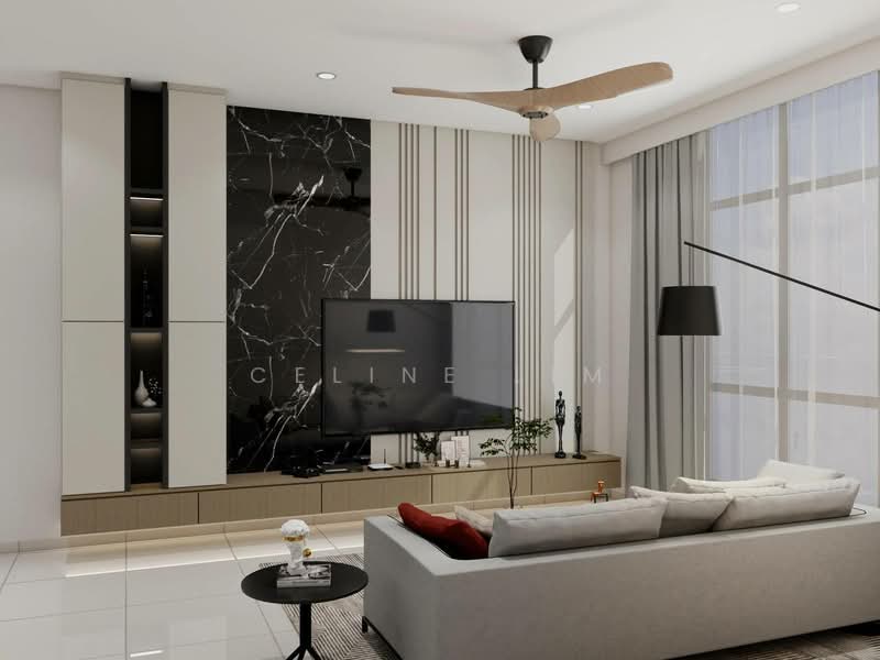 Kondominium untuk Dijual di The Andes Condo Villa @ Bukit Jalil - Celine Lim - Living Room - PropertyGuru.com.my