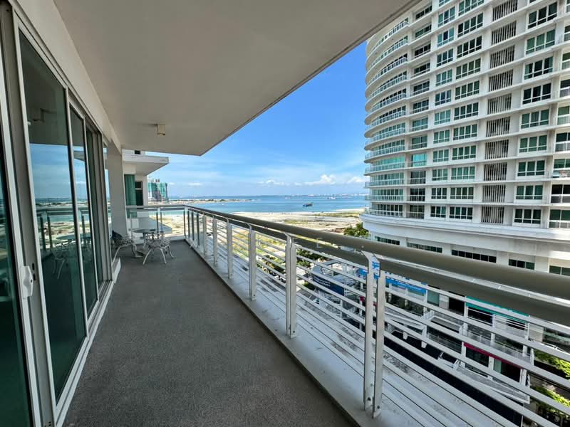 Kondominium untuk Disewa di Gurney Paragon - Xinnee . - Balcony - PropertyGuru.com.my