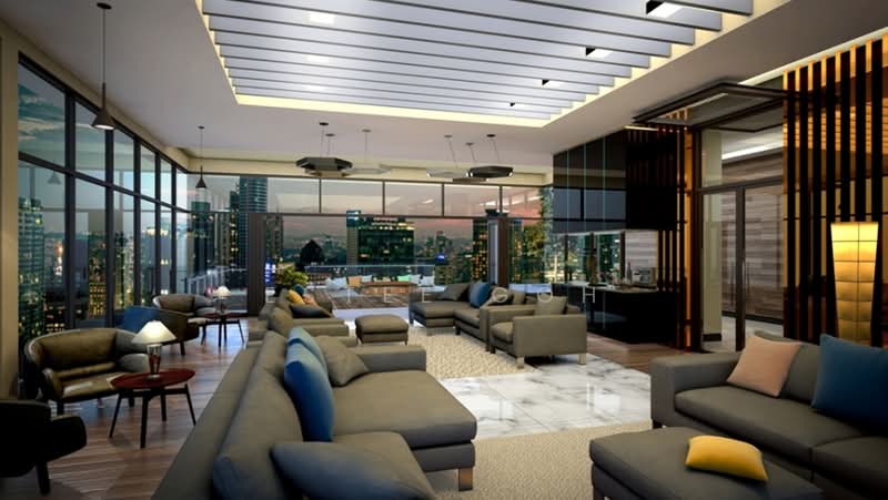 Servis Apartment untuk Dijual di Royce Residence - Estee Goh - Living Room - PropertyGuru.com.my