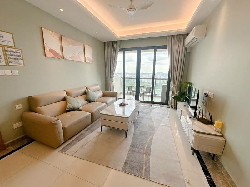 Kondominium untuk Dijual di R&F Princess Cove Phase 2-Seine Region - Gyden Heng - Living Room - PropertyGuru.com.my