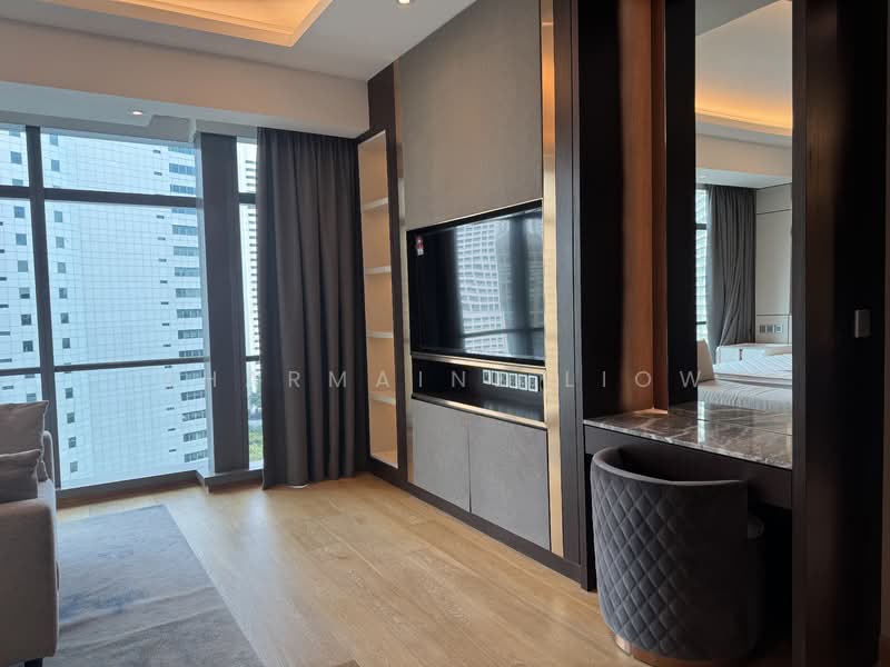 Servis Apartment untuk Dijual di The Ritz-Carlton Residences - Sharmaine Liow - Living Room - PropertyGuru.com.my