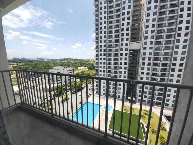 Pangsapuri untuk Disewa di Casa Kayangan - Qazin Khoo - Balcony - PropertyGuru.com.my