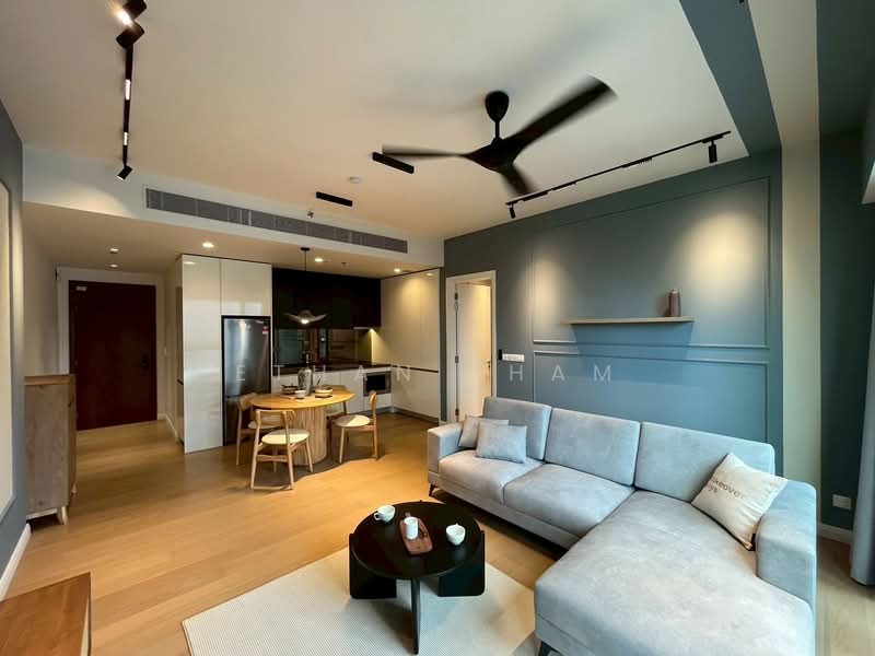 Servis Apartment untuk Disewa di TRX Residences - Ethan Tham - Living Room - PropertyGuru.com.my