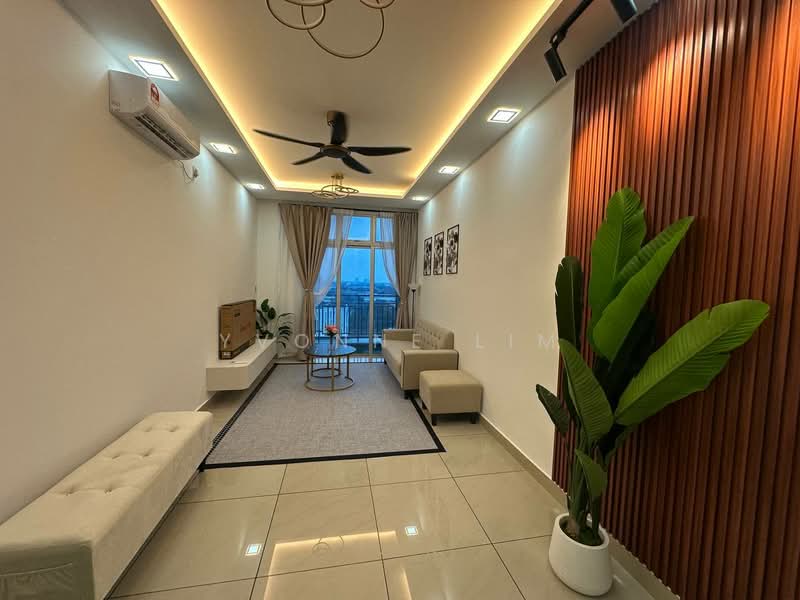 Service Residence for Sale at SKS Habitat - Yvonne Lim - Living Room - PropertyGuru.com.my