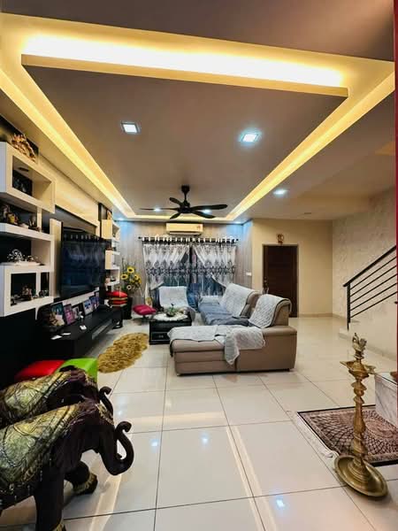 Rumah Teres 2.5 Tingkat untuk Dijual di Taman Nusa Idaman (Iskandar Puteri (Nusajaya)) - Ivy Low - Living Room - PropertyGuru.com.my